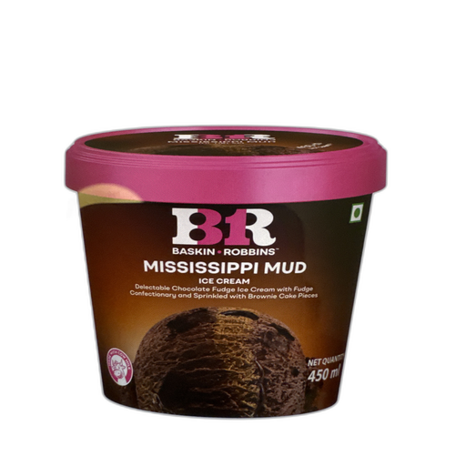 Baskin Robbins Mississippi Mud Ice Cream