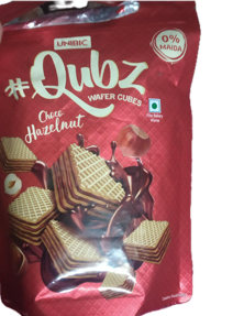 Unibic Qubz Wafer Cubes Choco Hazelnut
