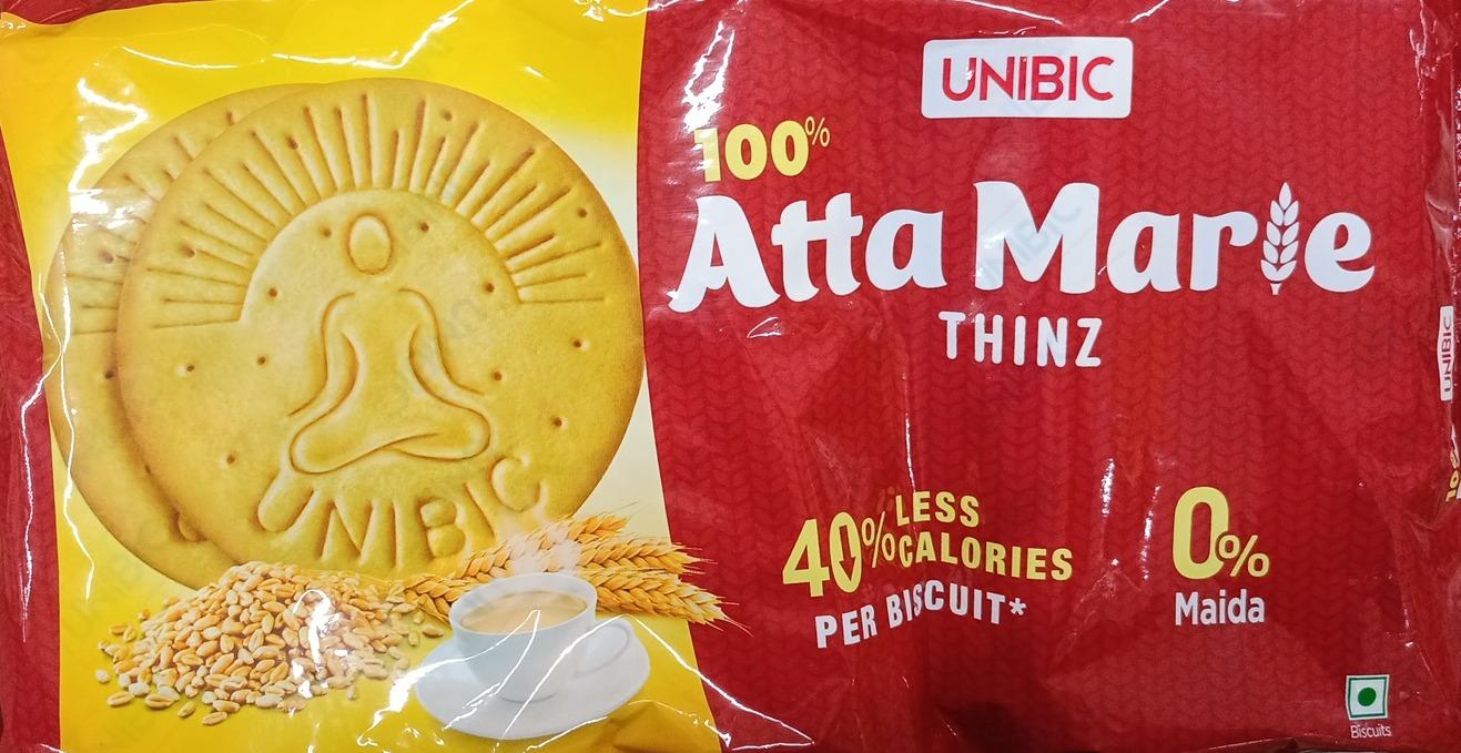 Unibic 100% Atta Marie Thinz Biscuits