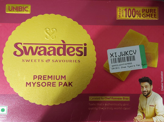 Unibic Swaadesi Premium Mysore Pak