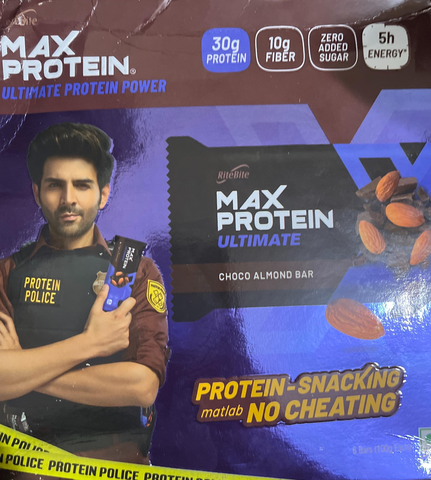 RiteBite Max Protein Ultimate Choco Almond Bar
