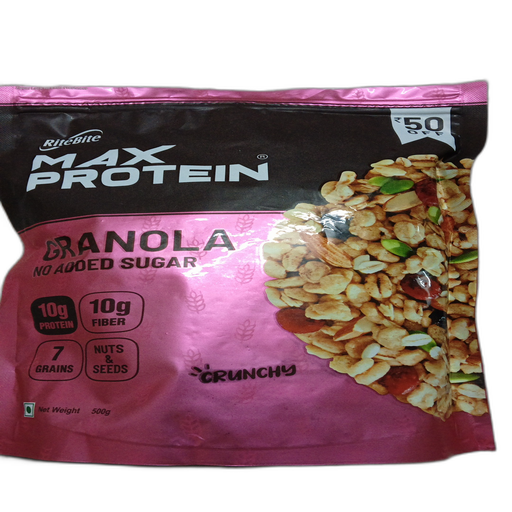 Ritebite Max Protein Granola Crunchy