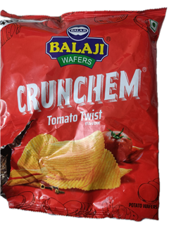 Balaji Balaji Wafers Potato Wafers Crunchem Tomato Twist Flavour