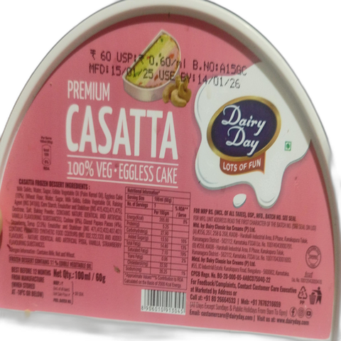 Dairy Day Premium Casatta Frozen Dessert