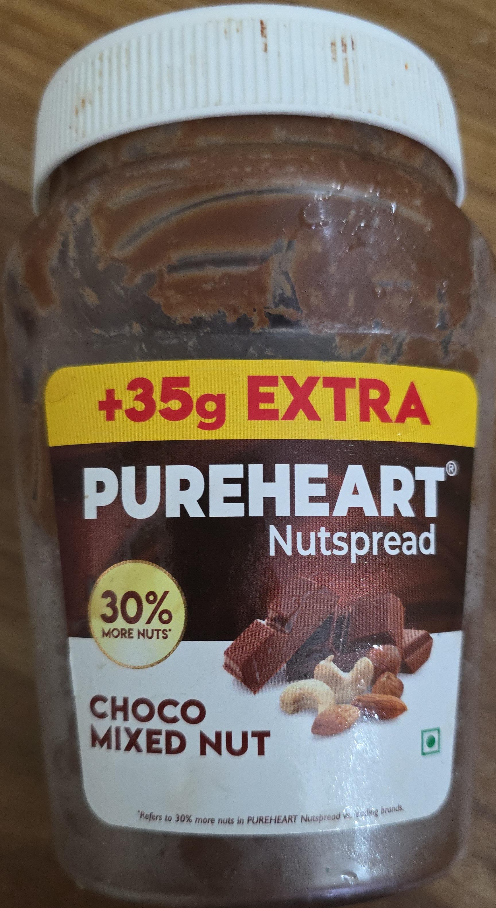Pureheart Nutspread Choco Mixed Nut