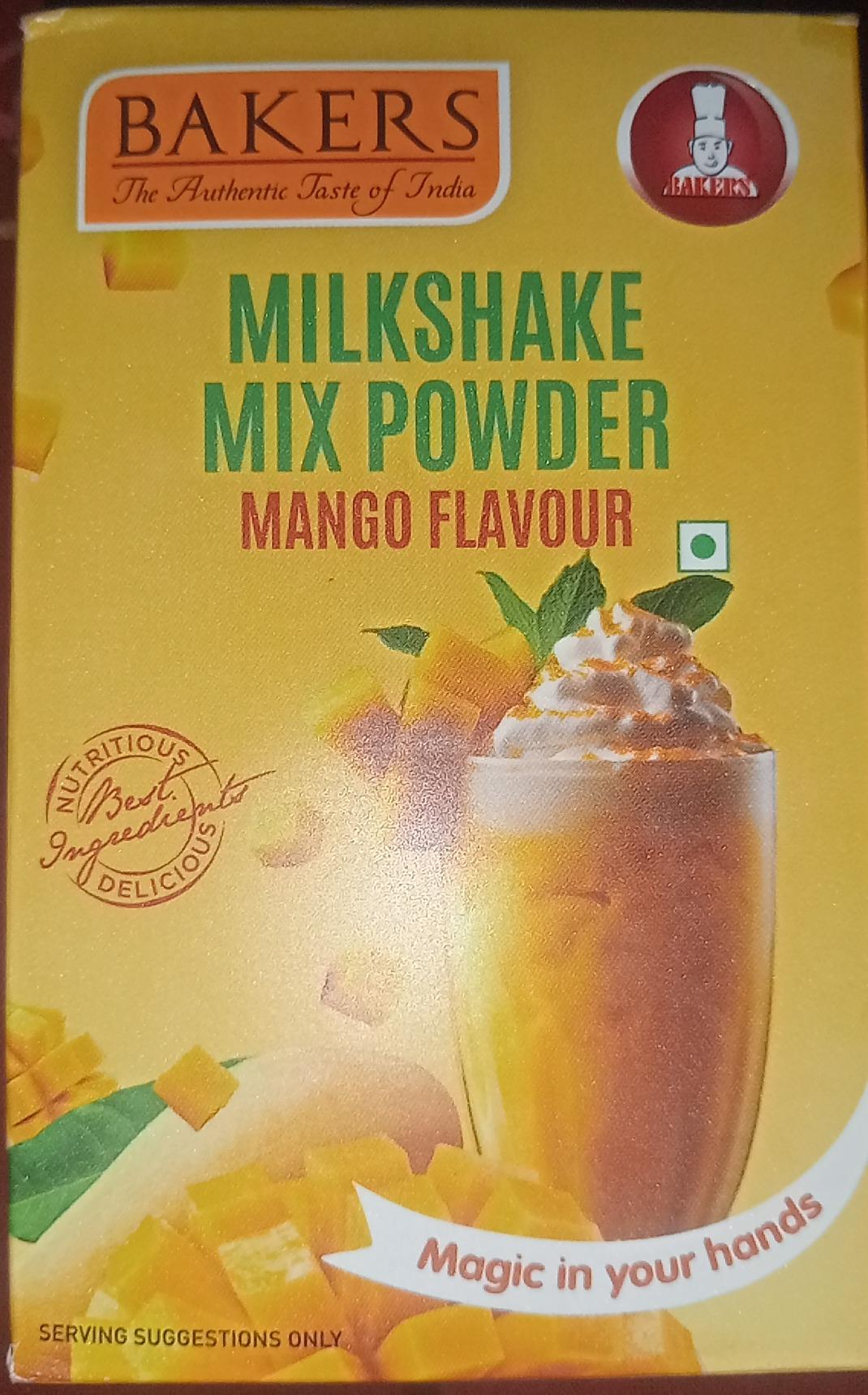 Bakers Milkshake Mix Powder Mango Flavour