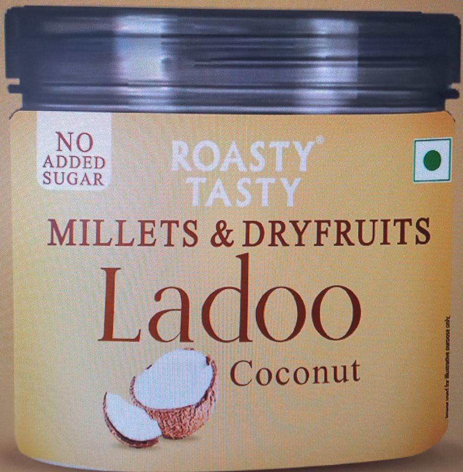 Roasty Tasty Millets & Dryfruits Ladoo Coconut