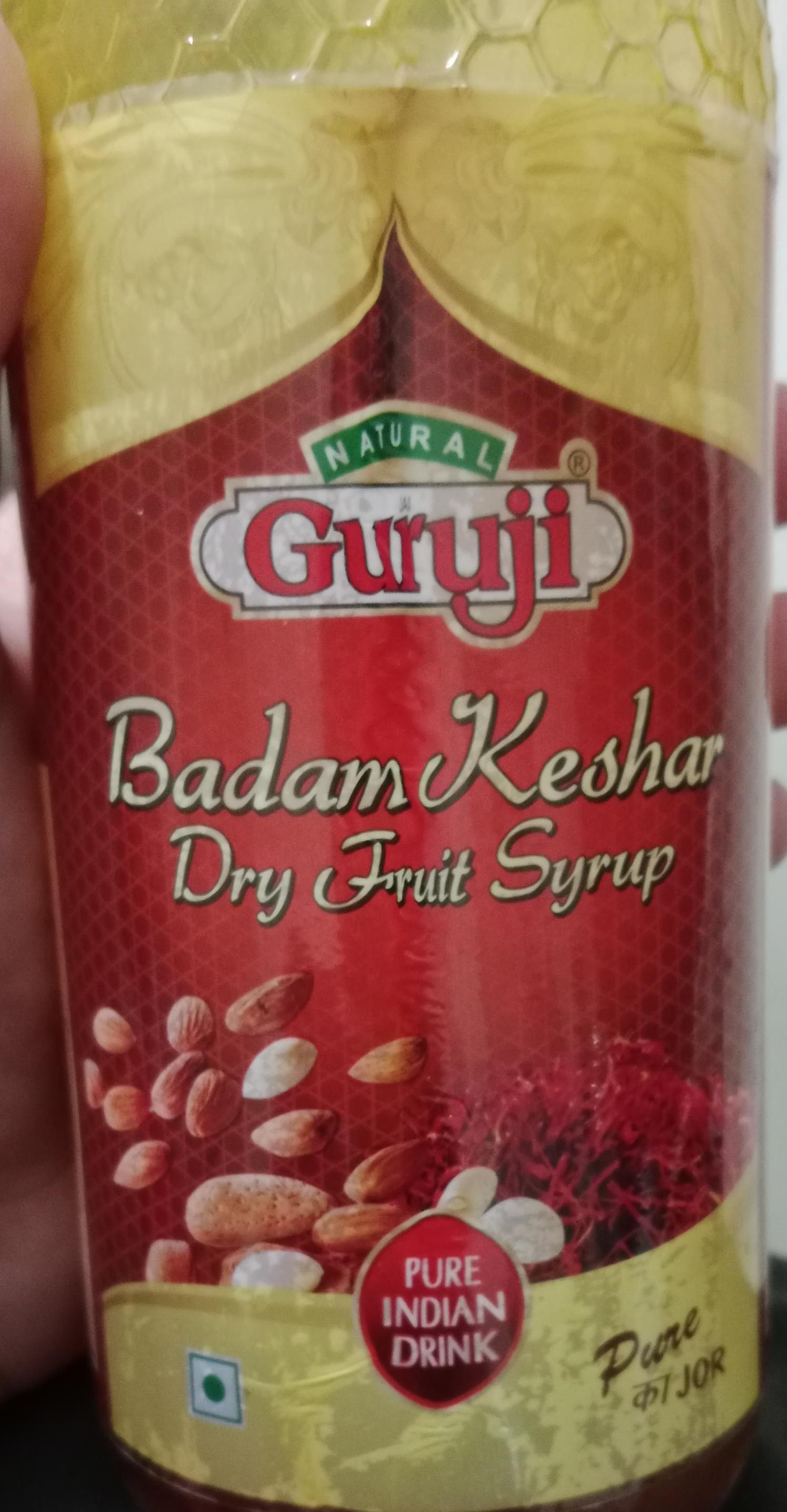 Guruji Badam Keshar Dry Fruit Syrup