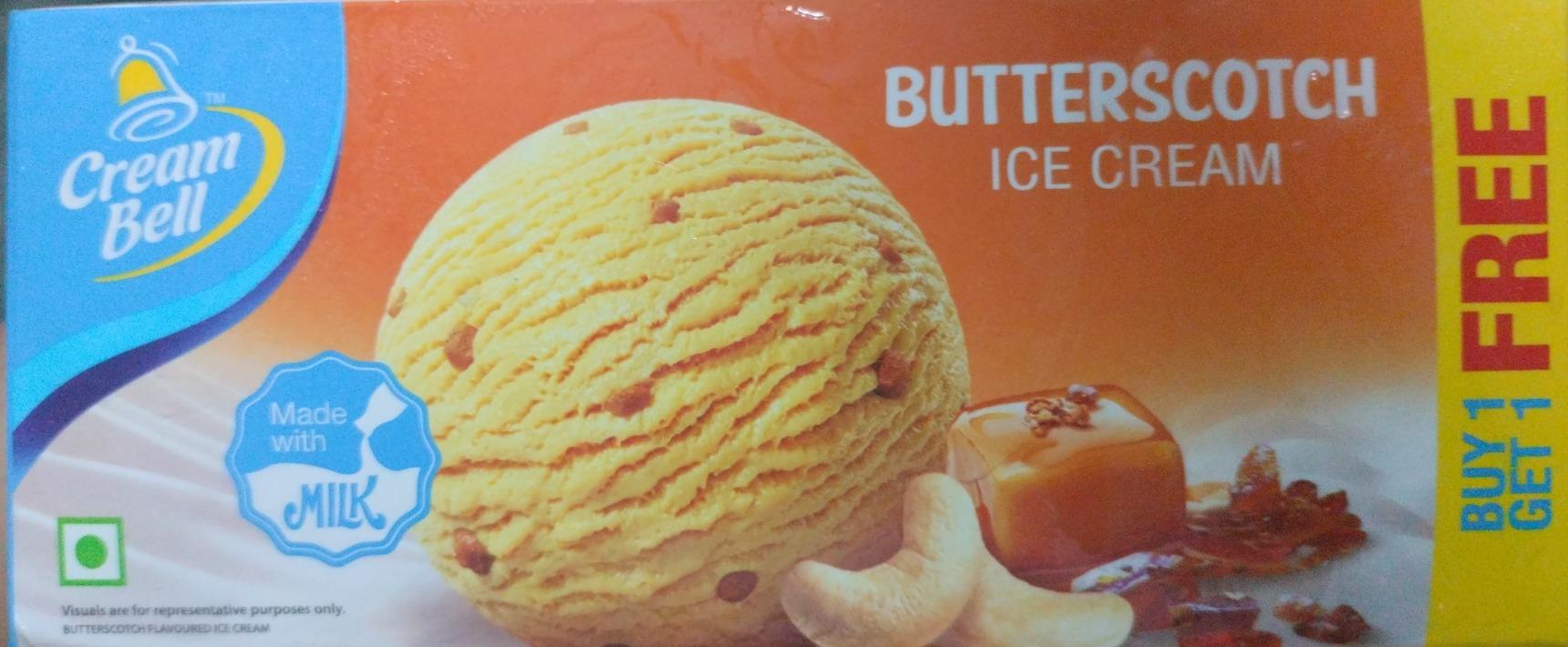 Cream Bell Ice Cream Butterscotch