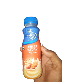 Cream Bell Kesar Badam Milk Shake