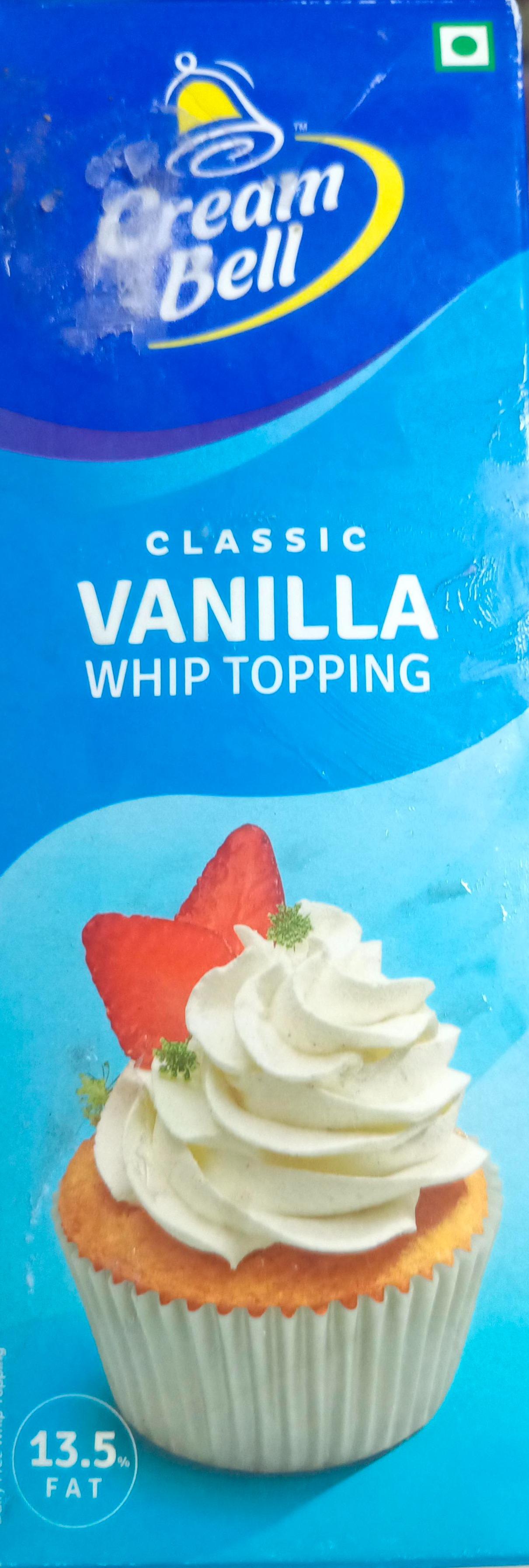 Cream Bell Classic Vanilla Whip Topping