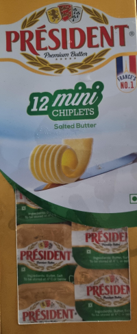 President Butter Mini Chiplets Salted
