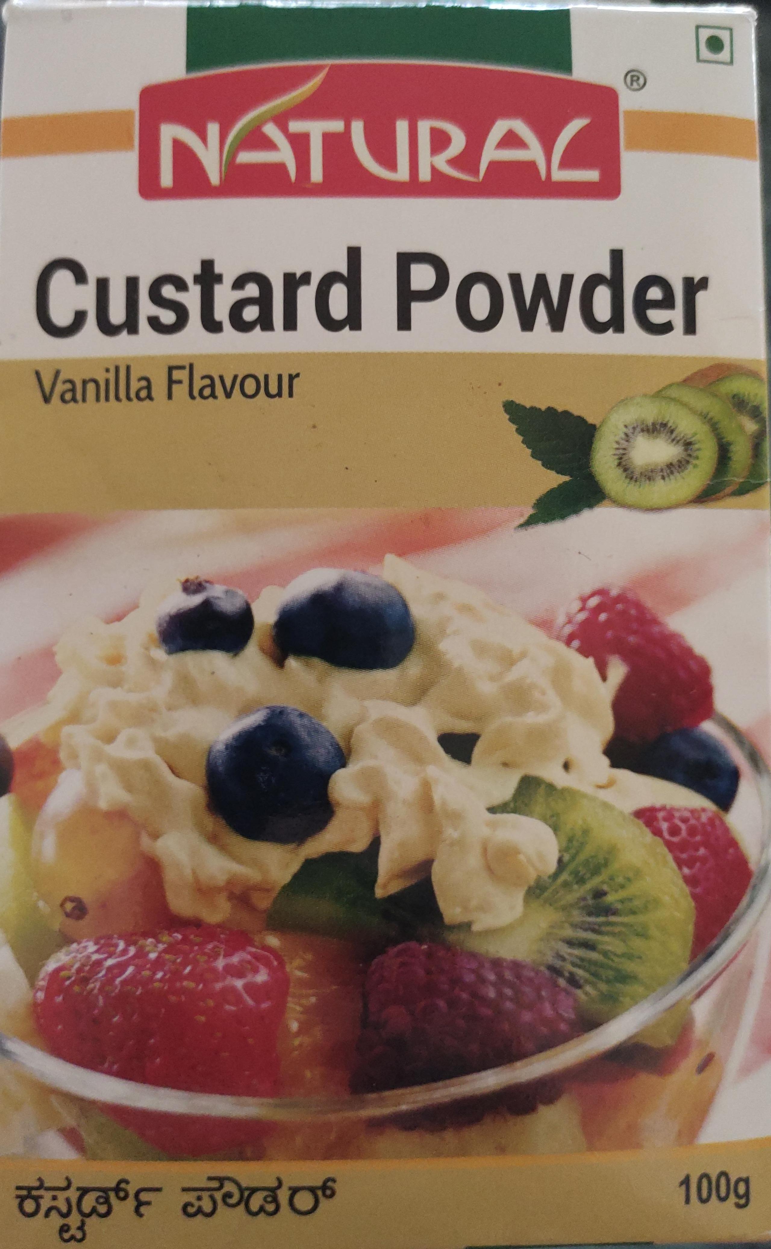 Natural Custard Powder Vanilla Flavour