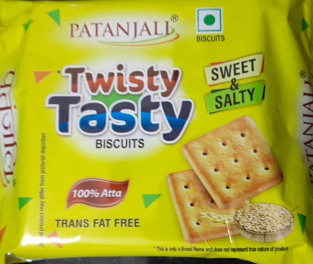 Patanjali Twisty Tasty Biscuits Sweet & Salty