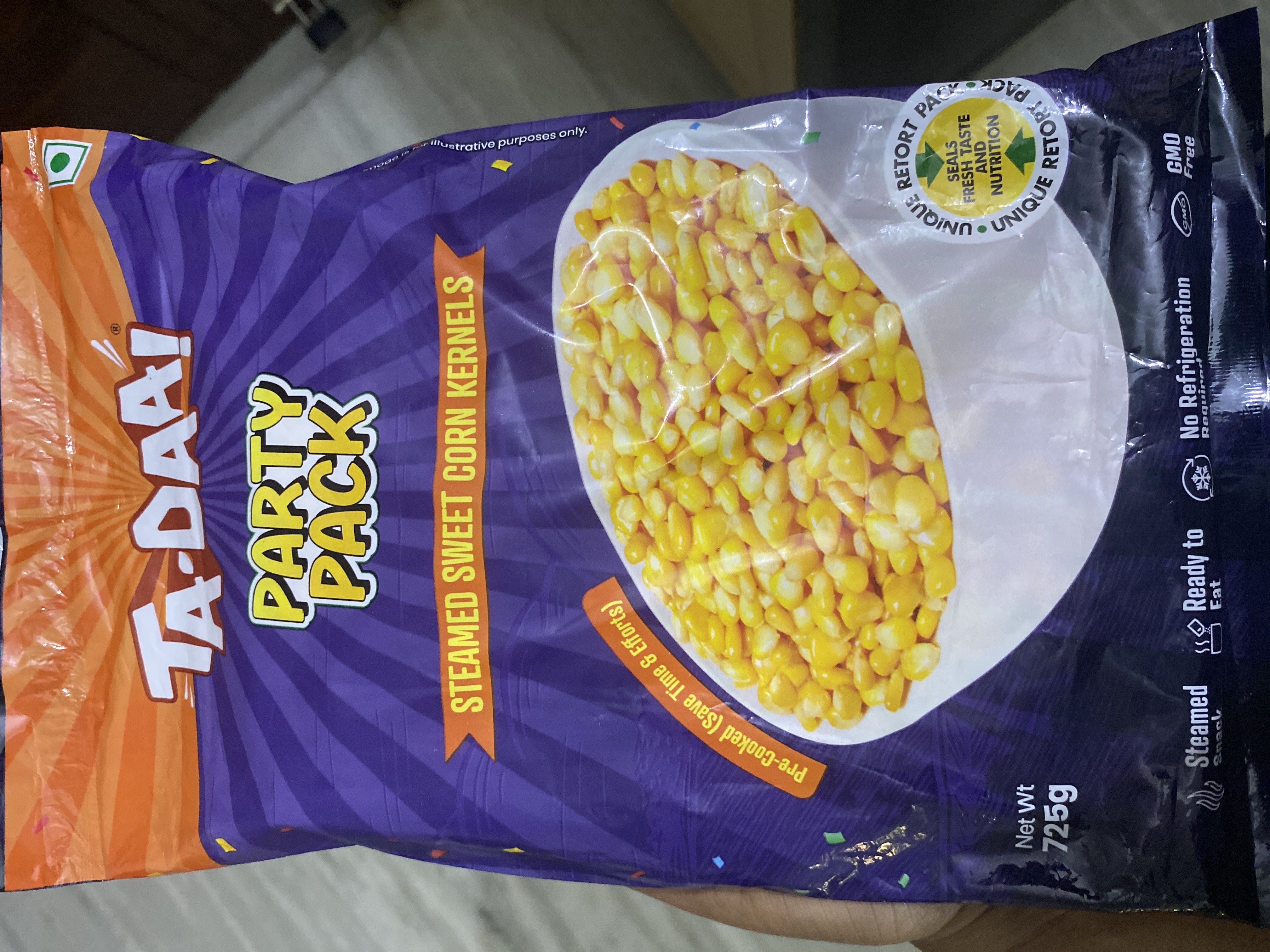 Ta-Daa! Party Pack Steamed Sweet Corn Kernels