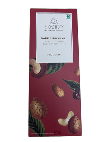 Smoor Dark Chocolate With Exotic Dried Fruits