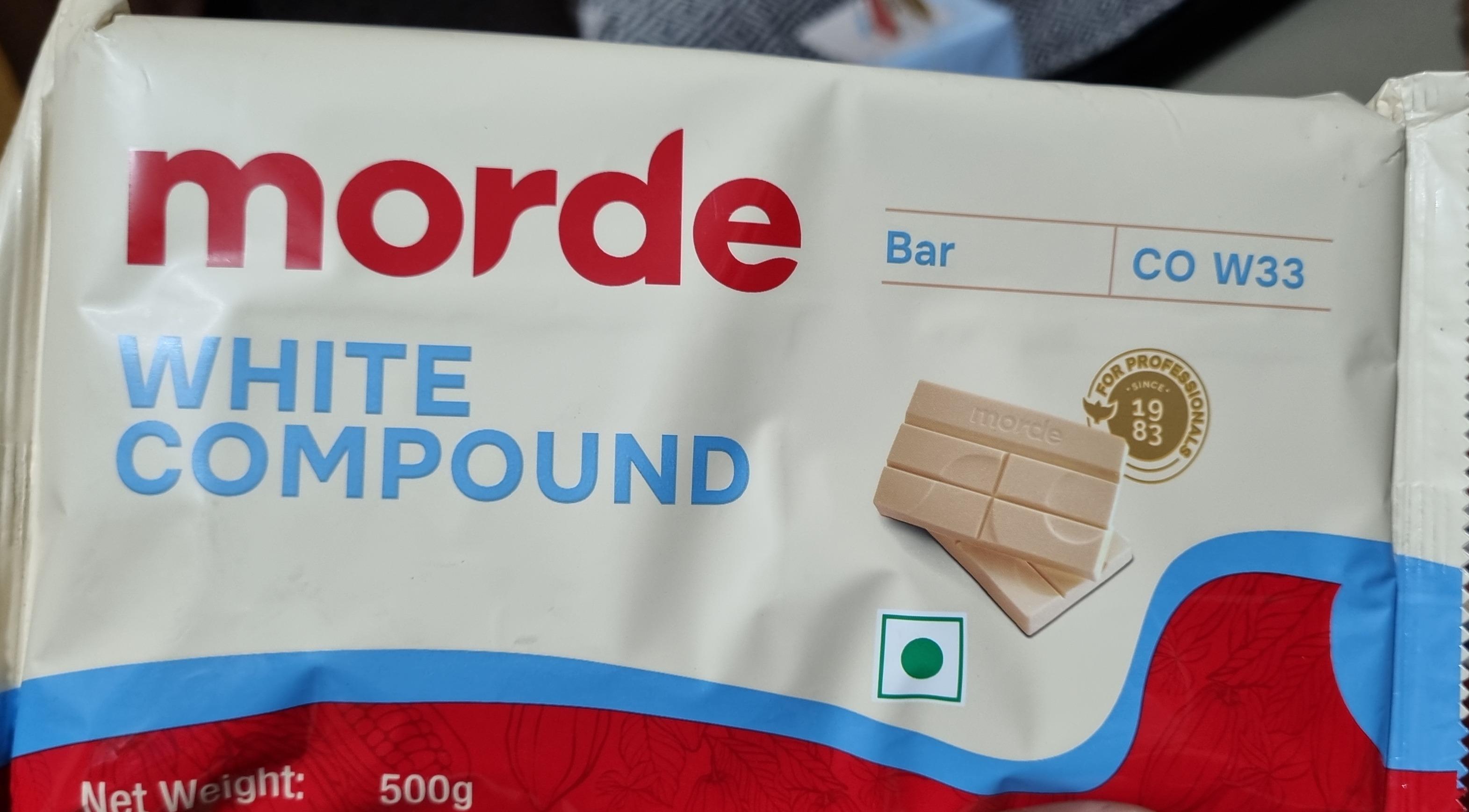 Morde White Compound Bar CO W33