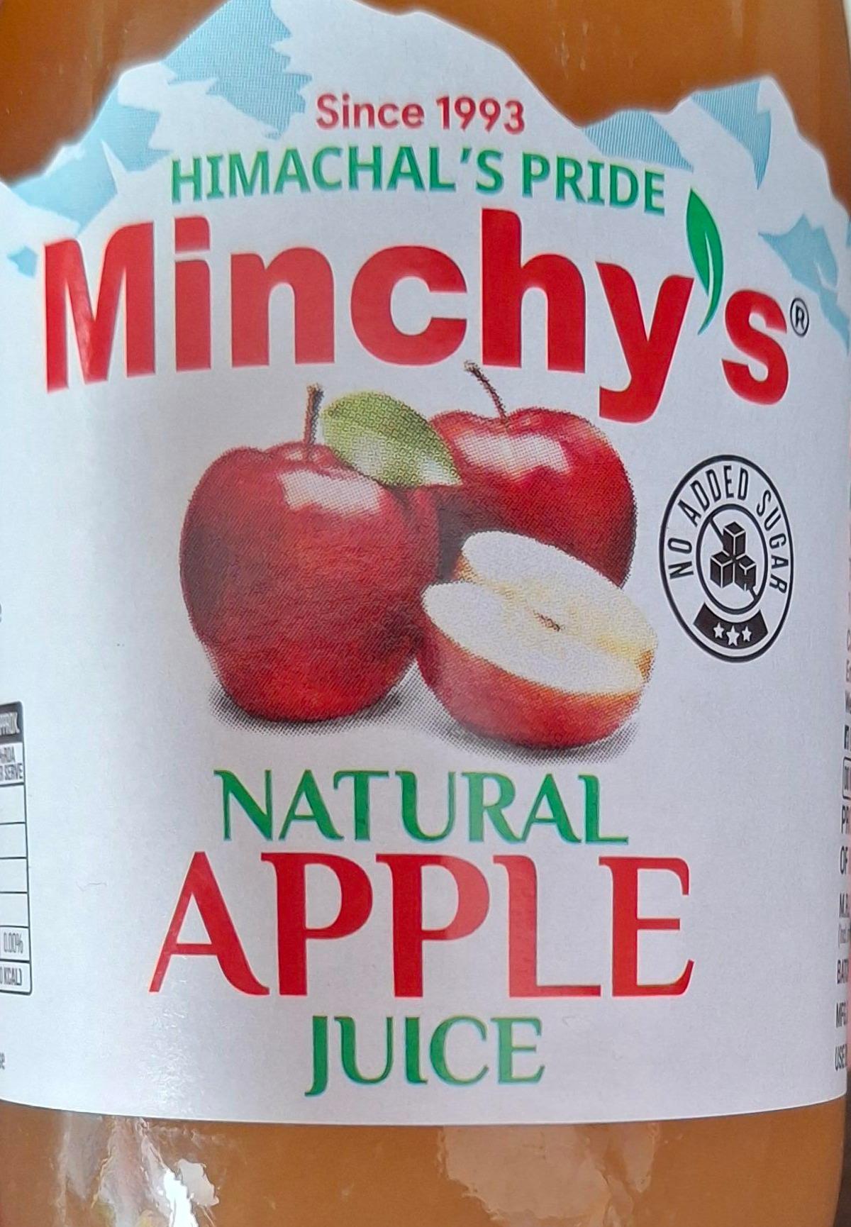 Minchy's Natural Apple Juice