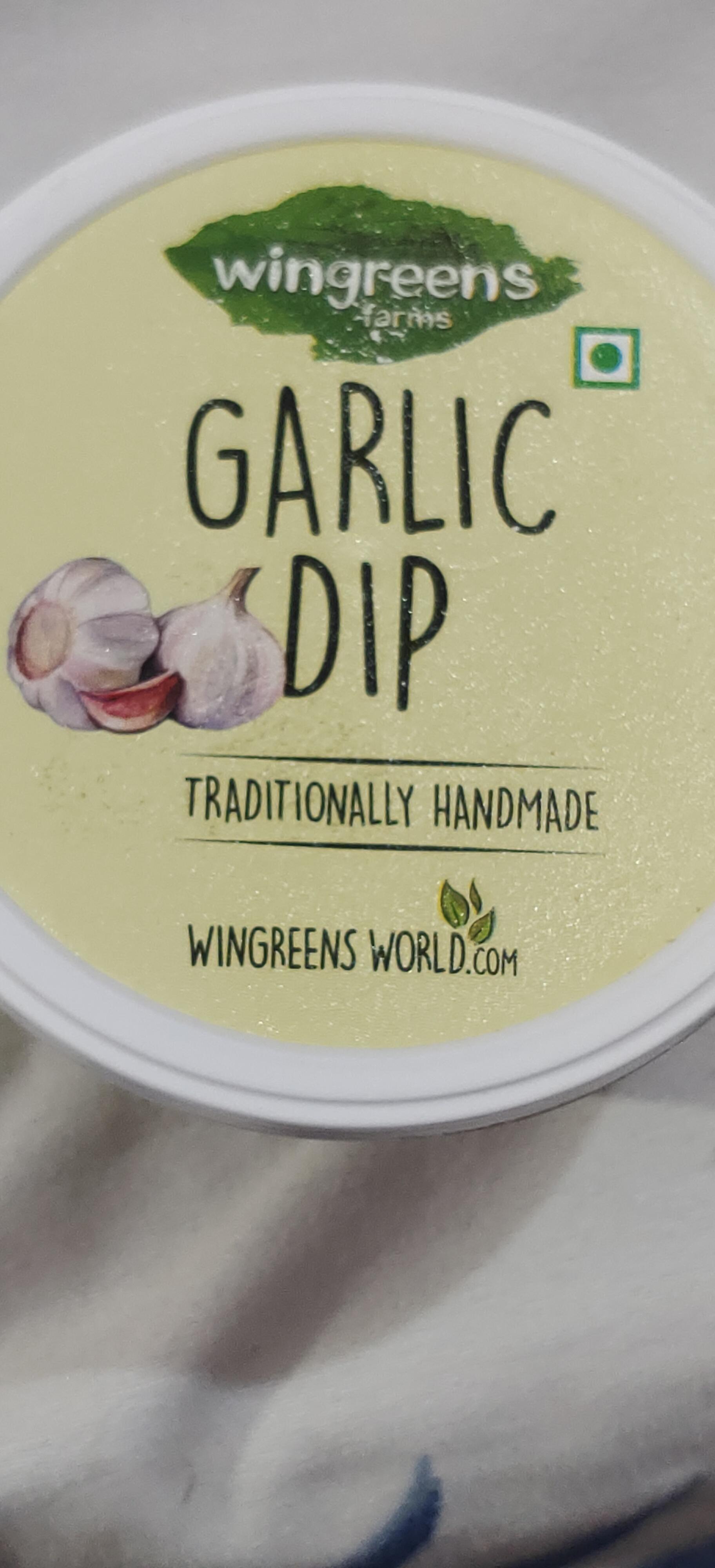 Wingreens Farms Garlic Dip