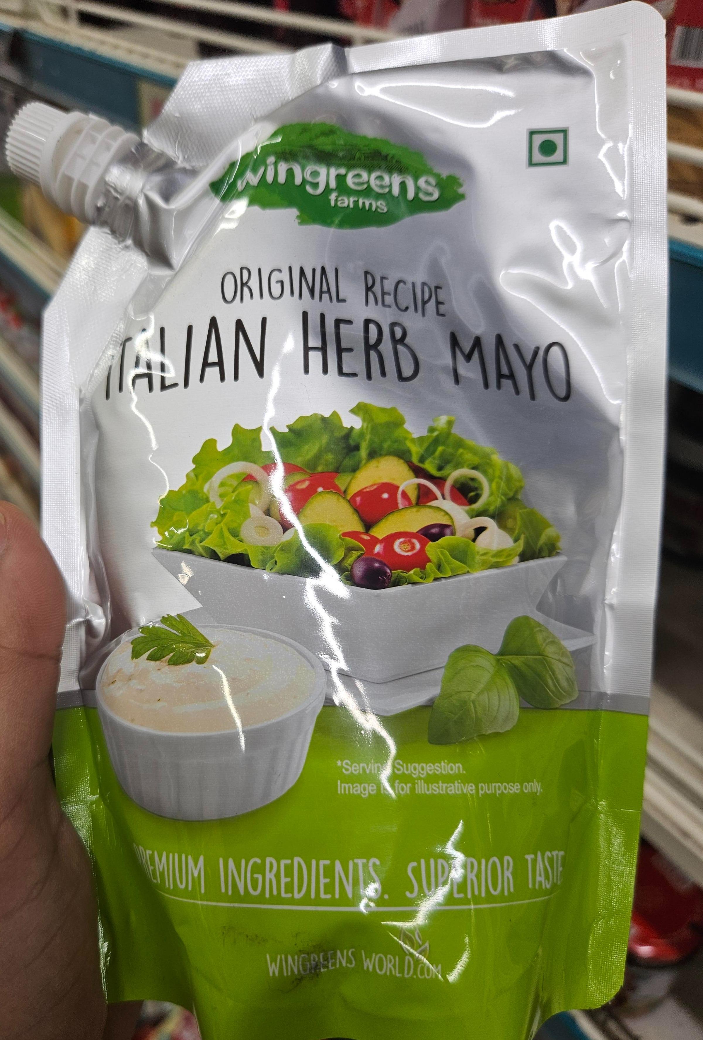 Wingreens Farms Italian Herb Mayo
