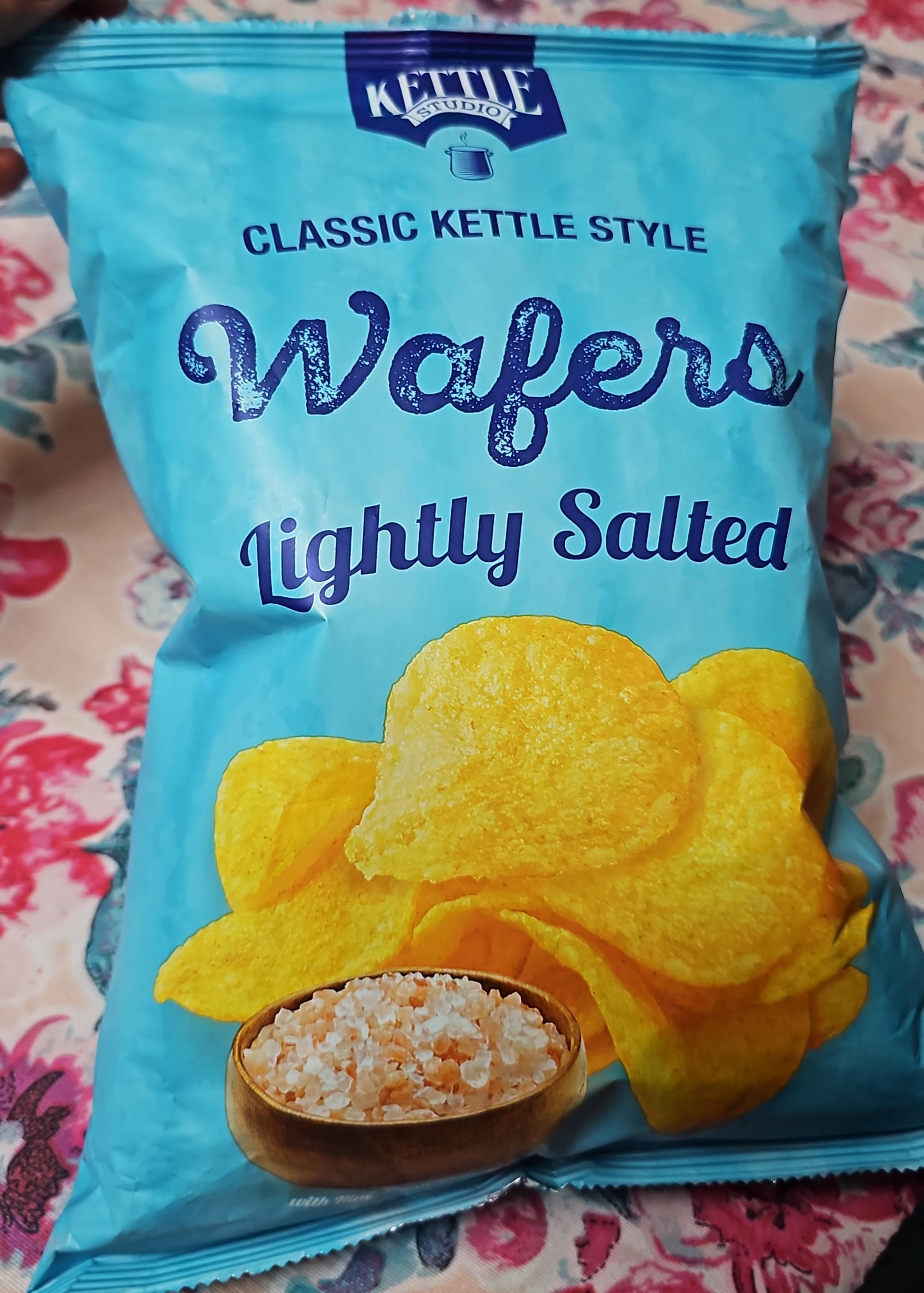 Kettle Studio Wafers Lightly Salted