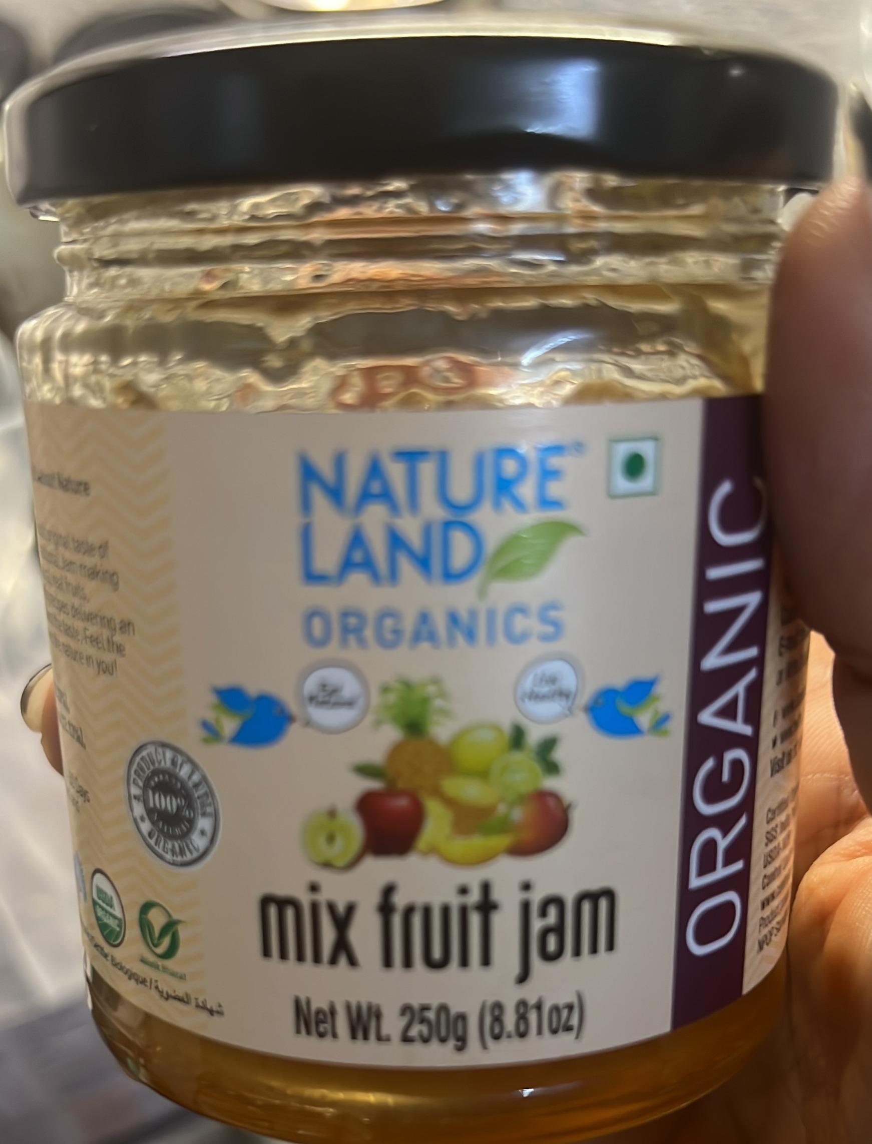Natureland Organics Mix Fruit Jam