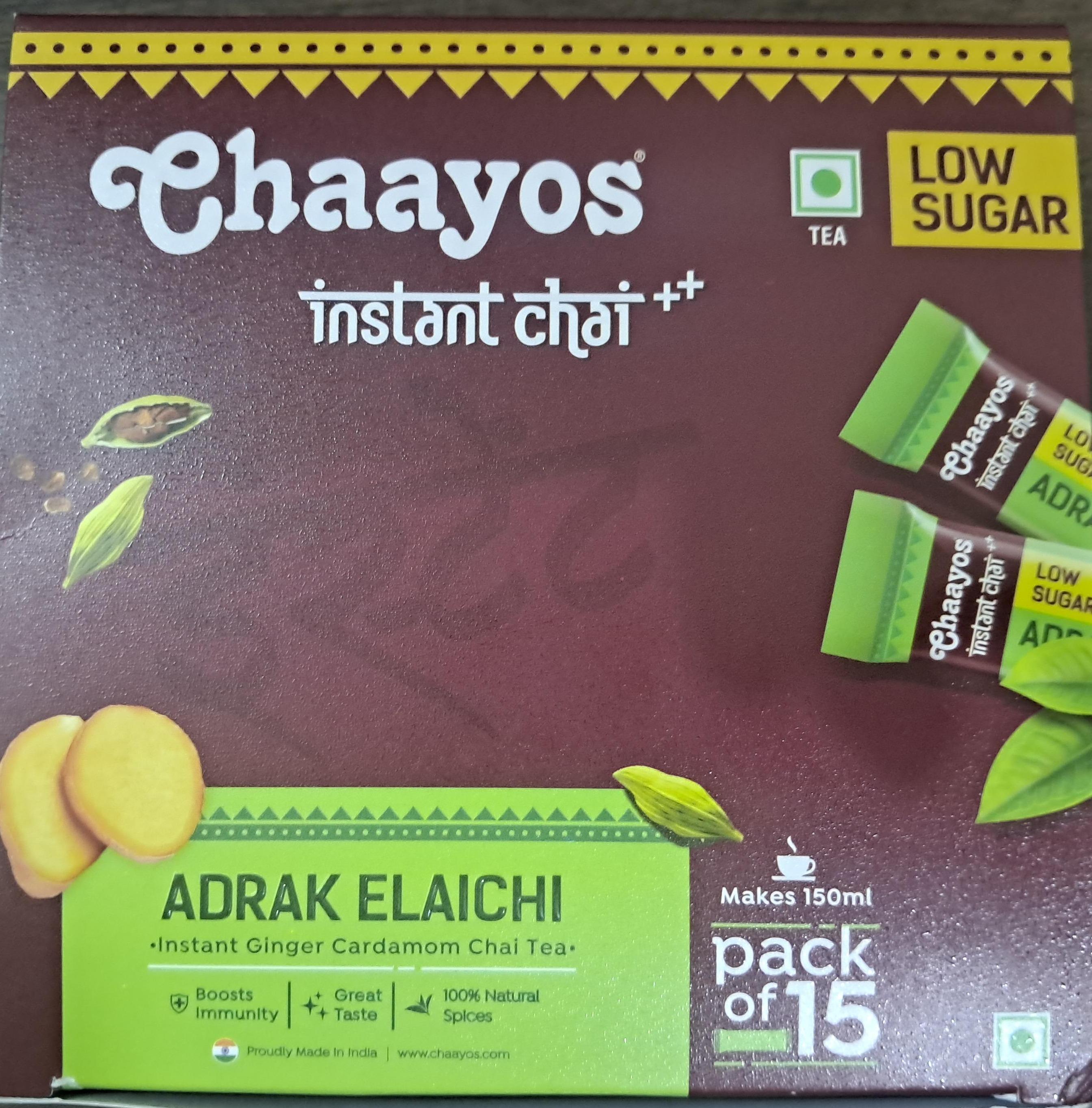 Chaayos Instant Chai Adrak Elaichi