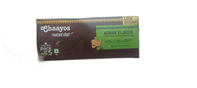 Chaayos Adrak Elaichi Instant Ginger Cardamom Tea