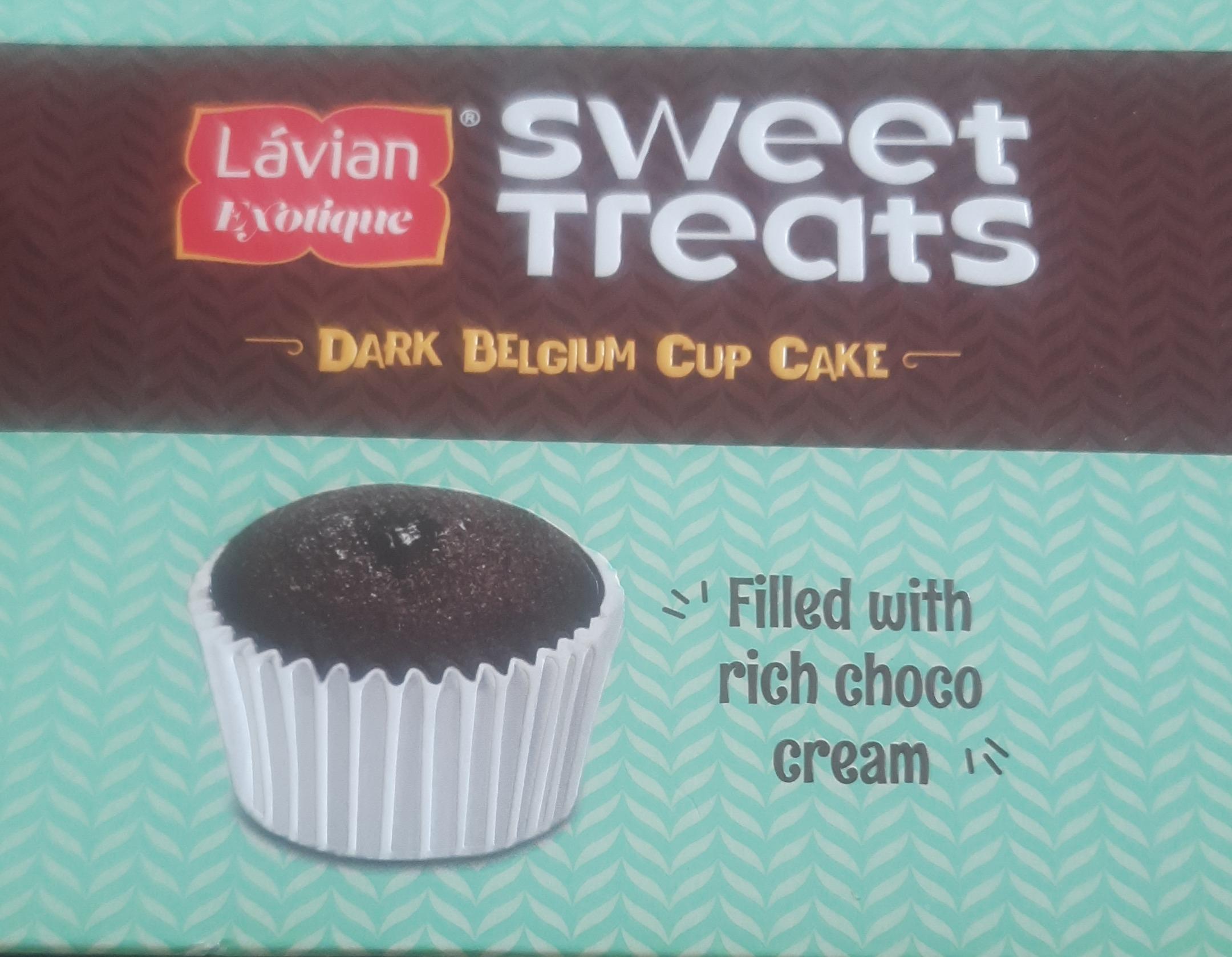 Lavian Exotique Sweet Treats Dark Belgium Cup Cake