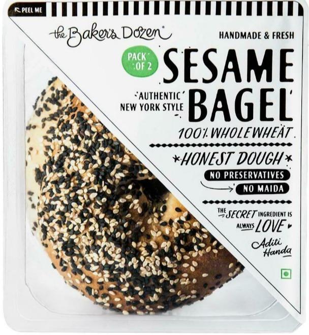 The Baker's Dozen Sesame Bagel