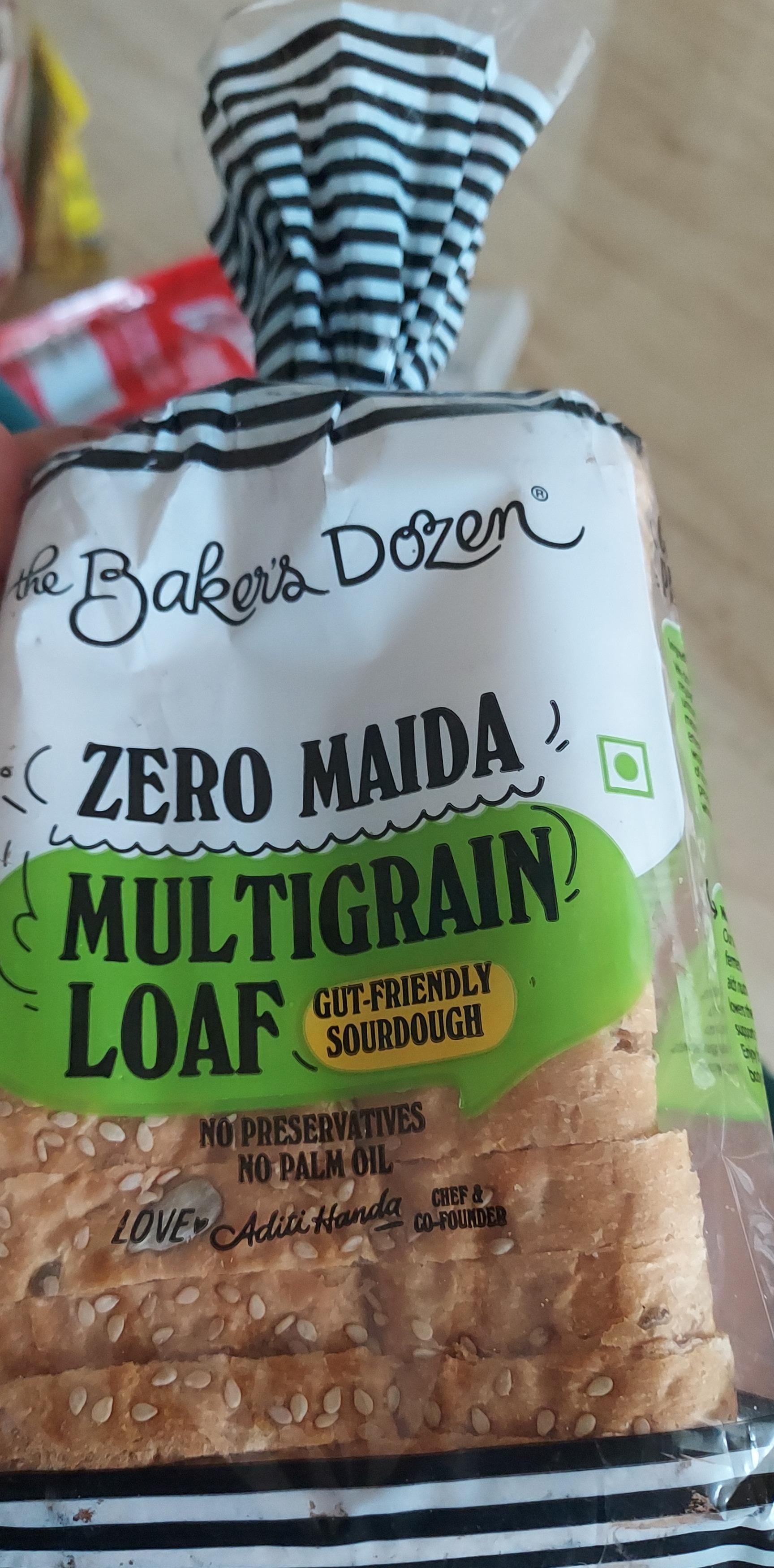 The Baker's Dozen Zero Maida Multigrain Loaf