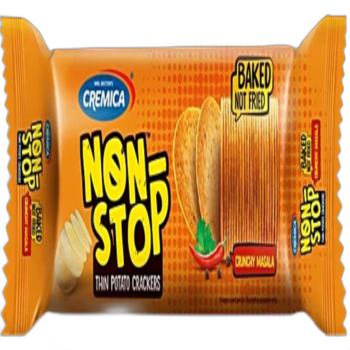 Cremica Non-Stop Thin Potato Crackers Crunchy Masala