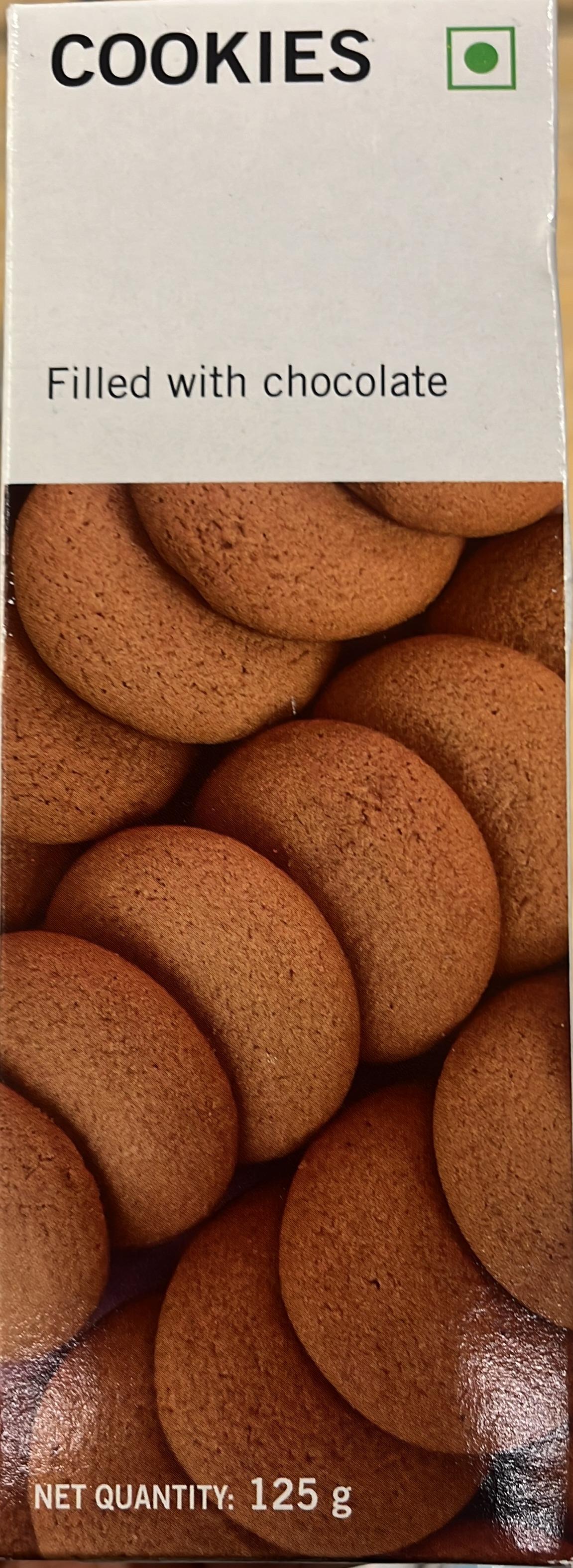 Cremica Cookies Filled With Chocolate