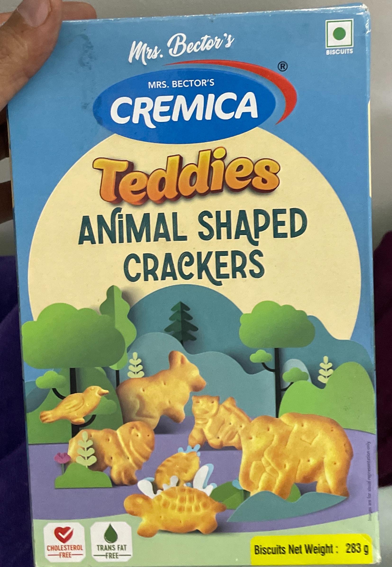 Cremica Teddies Animal Shaped Crackers