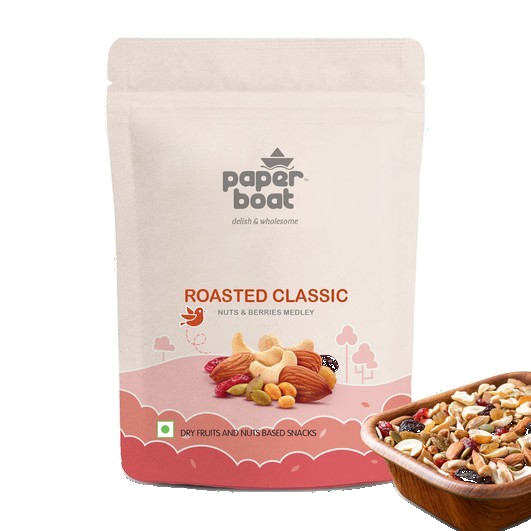 Paper Boat Mixed Nuts Roasted Classic Nuts And Berries Medley