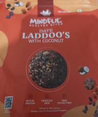 Eat Any Time Mindful Healthy Bites Date Laddoo'S With Coconut
