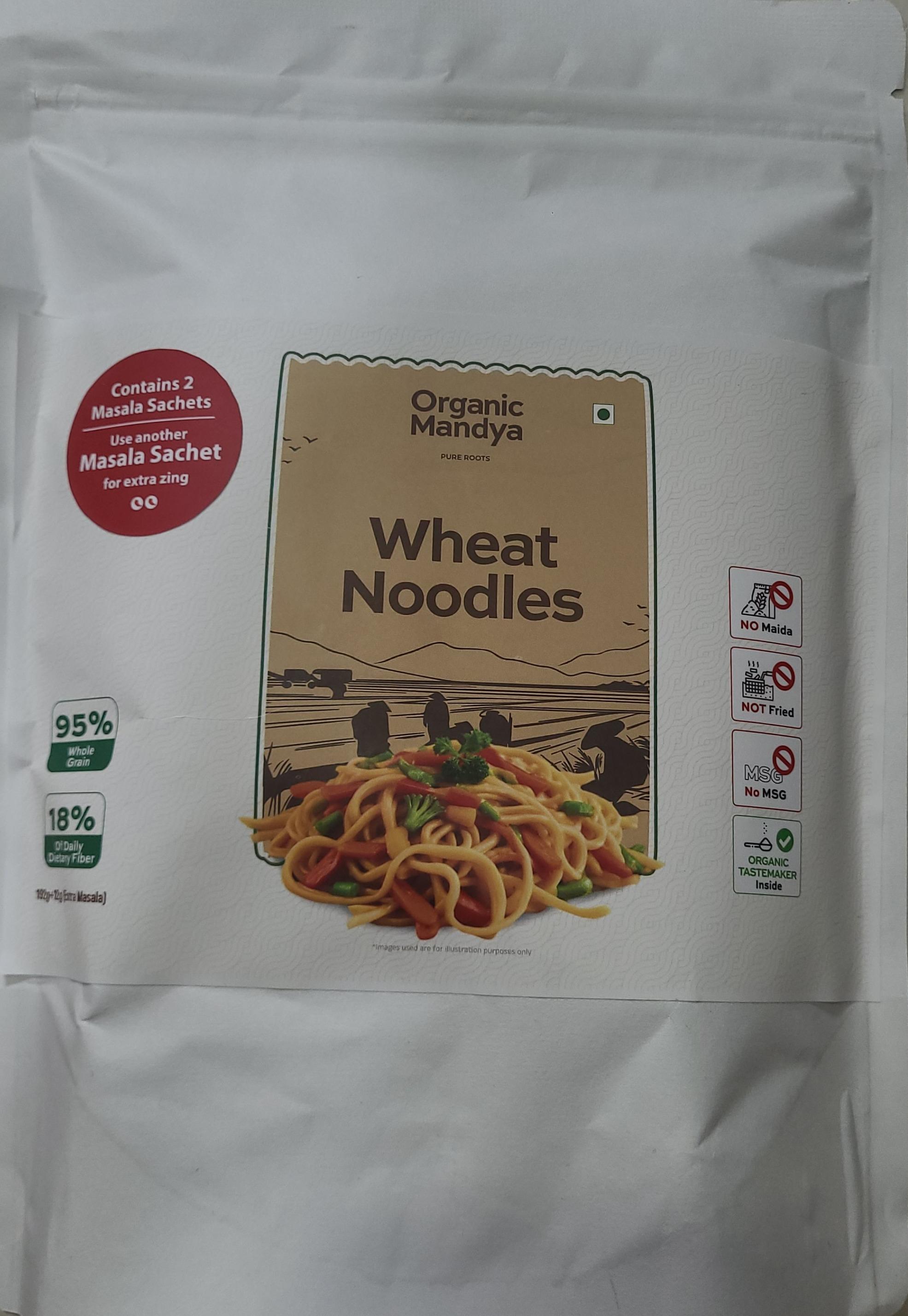 Organic Mandya Wheat Noodles