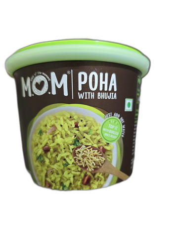 MOM - Meal of the Moment Poha With Bhujia