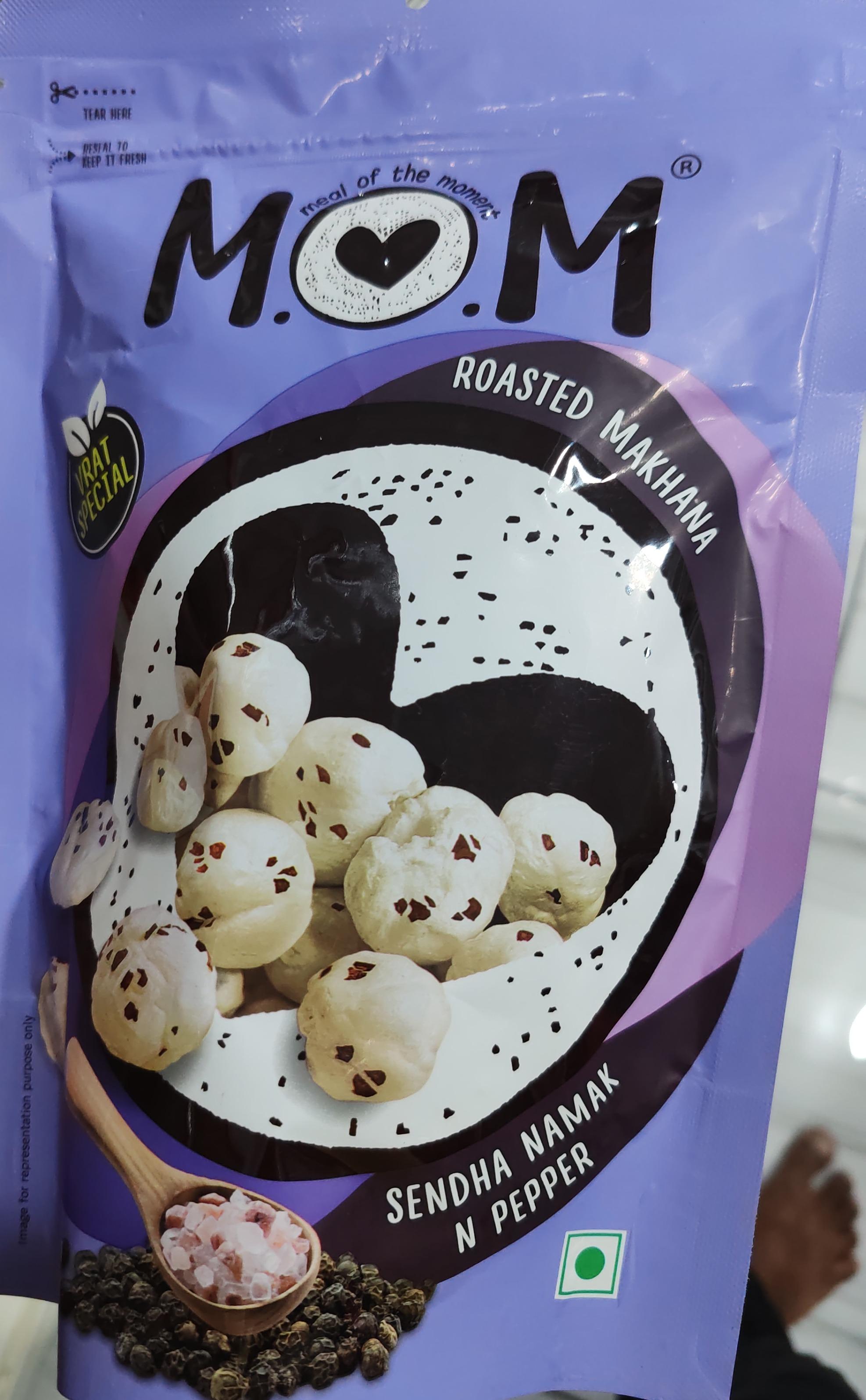 M.O.M Roasted Makhana Sendha Namak N Pepper