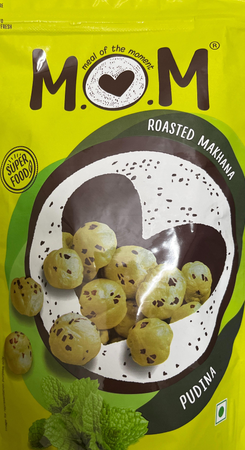 Mom Roasted Makhana Pudina