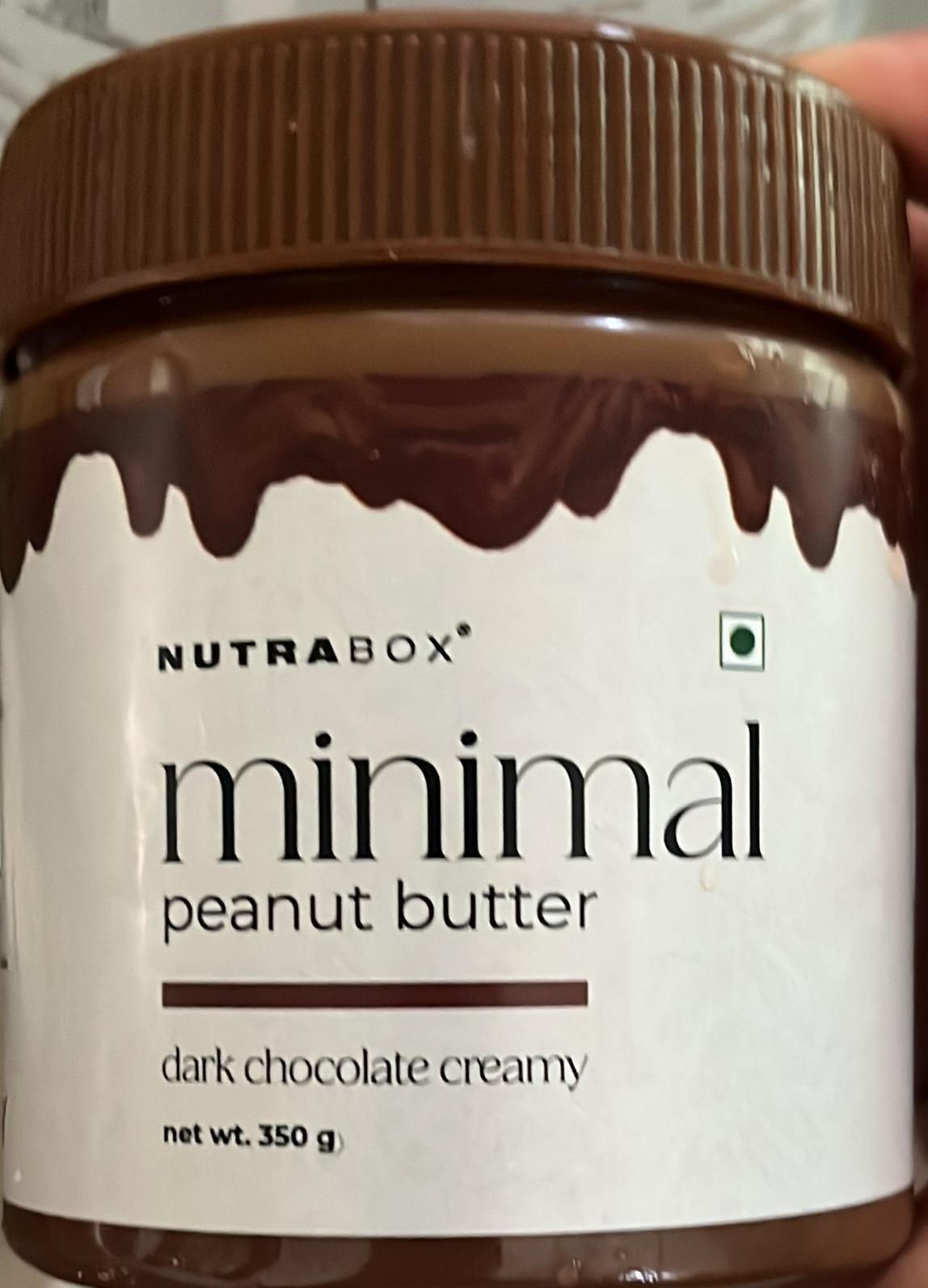 Nutrabox Minimal Peanut Butter Dark Chocolate Creamy