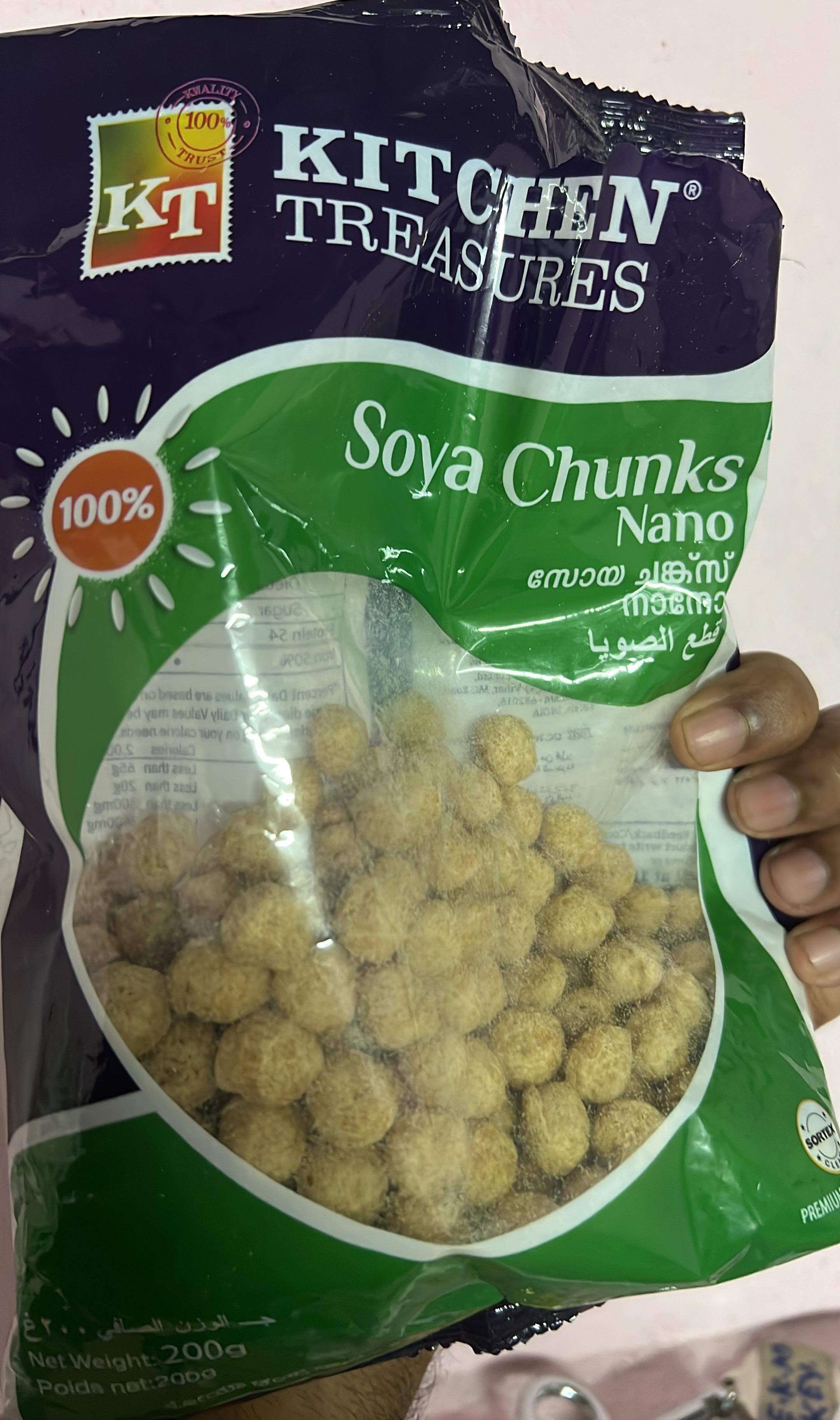 Kitchen Treasures Soya Chunks Nano