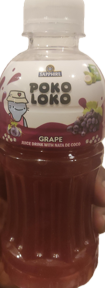 Sapphire Poko Loko Grape Juice Drink With Nata De Coco