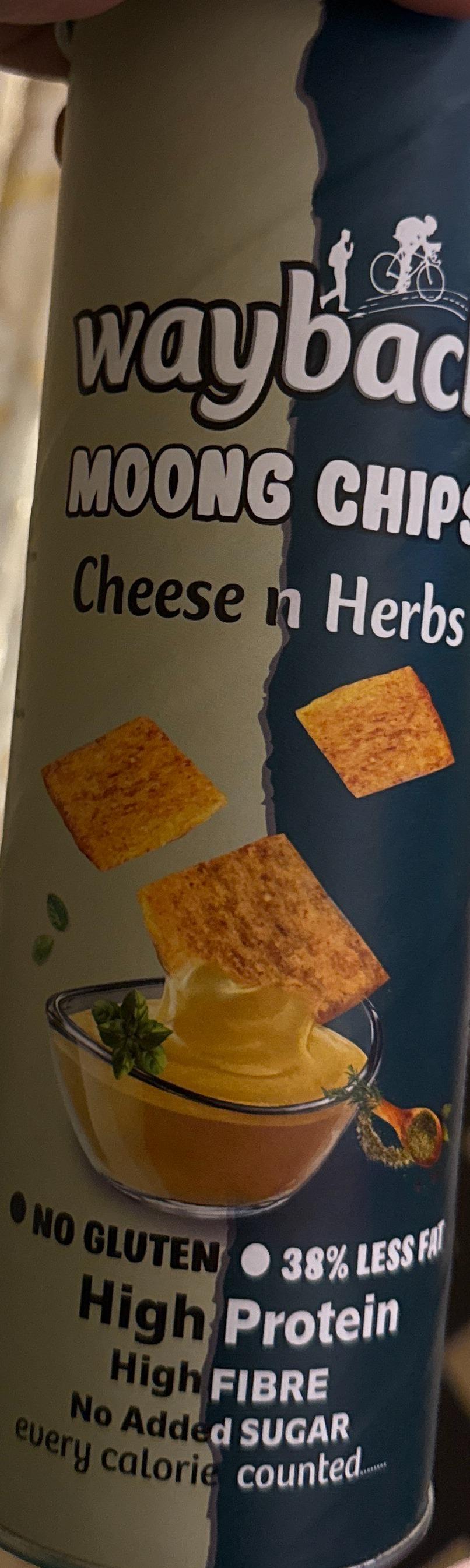 Wayback Moong Chips Cheese N Herbs