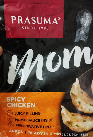 Prasuma Momos Spicy Chicken