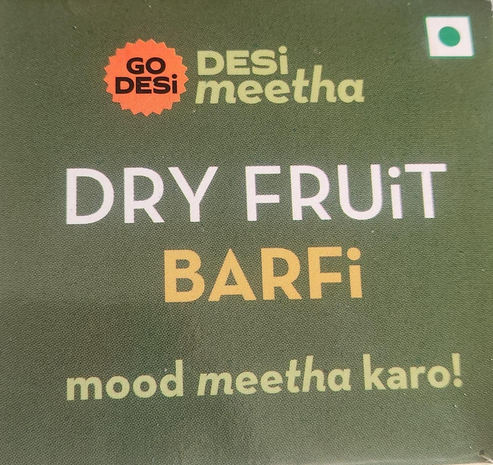 Go Desi Dry Fruit Barfi