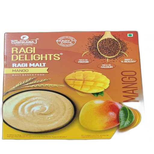 Pushkaraj Ragi Delights Ragi Malt Mango