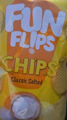 Fun Flips Chips Classic Salted