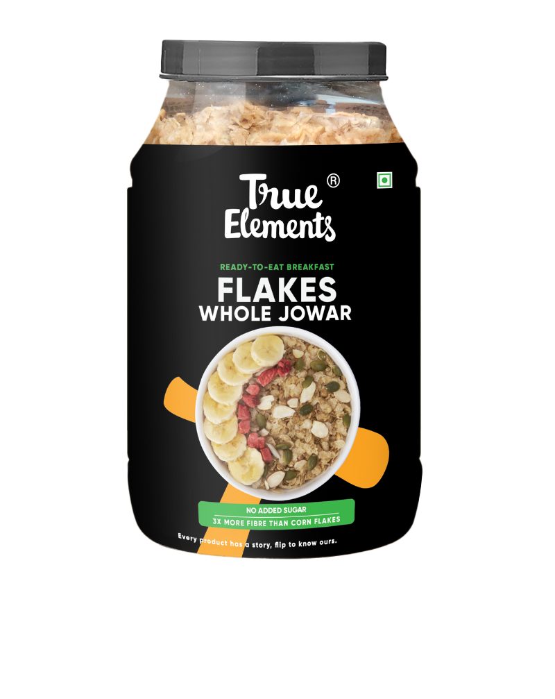 True Elements Flakes Whole Jowar