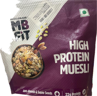 MuscleBlaze MB Fit High Protein Muesli Fruit & Nut